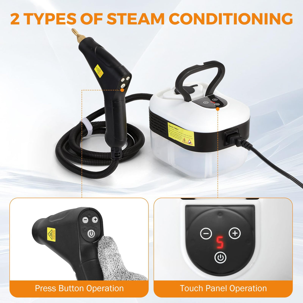 1.2L Car Steam Cleaner