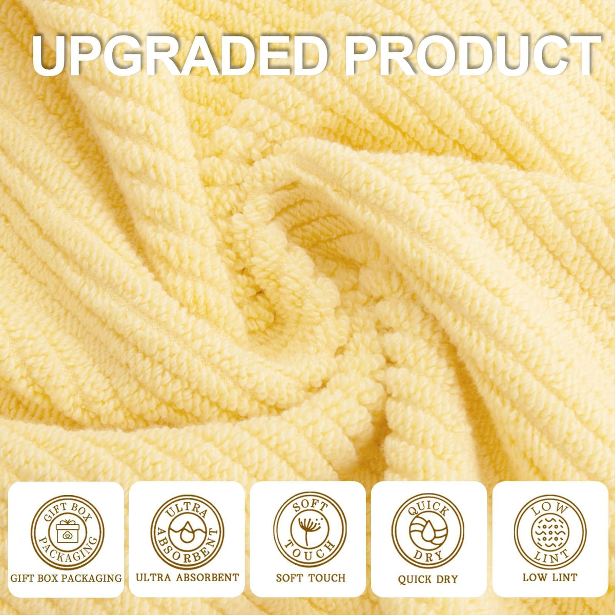 6PC Towel Set (6 Count)
