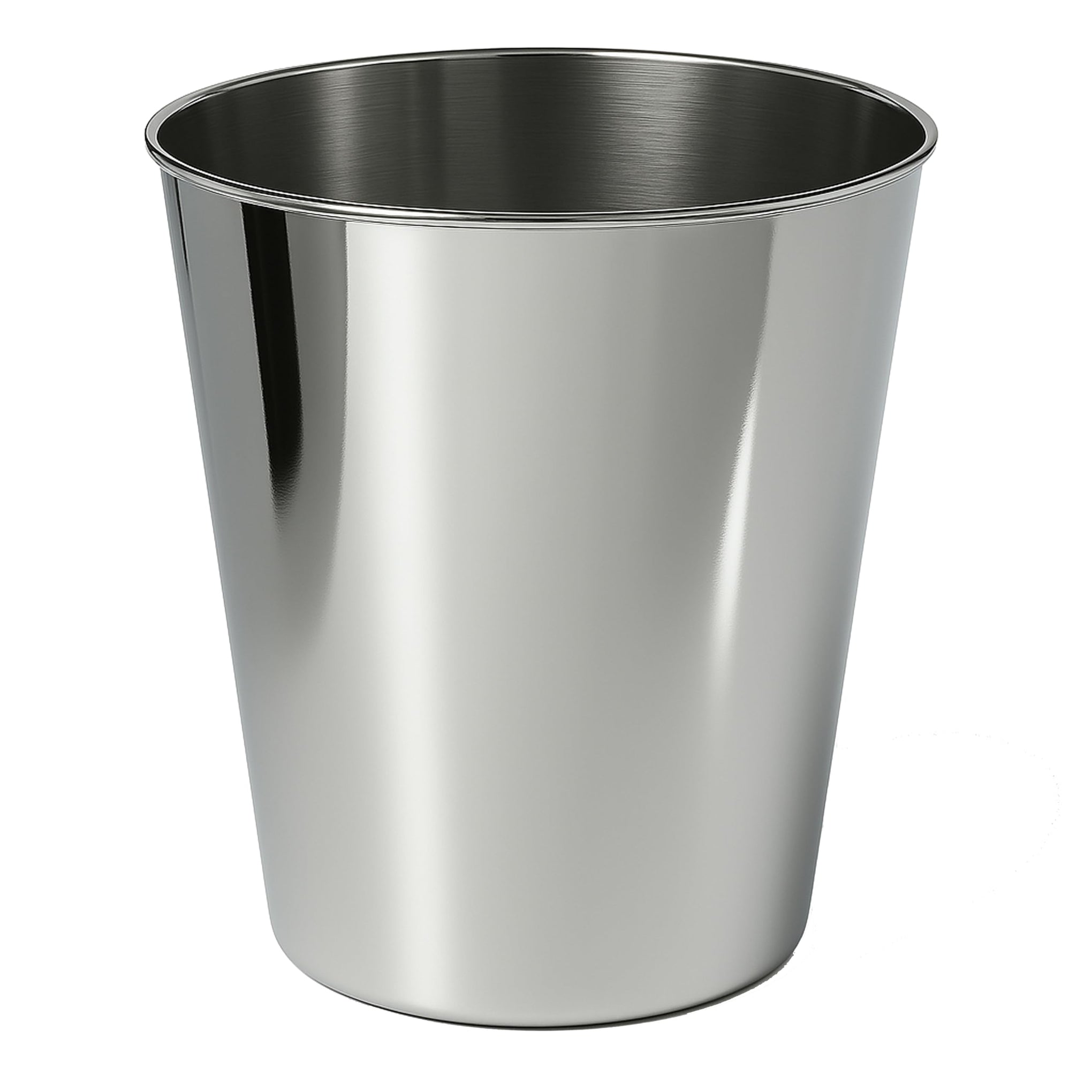 Nolan 2 Gal Smooth Steel Wastebasket