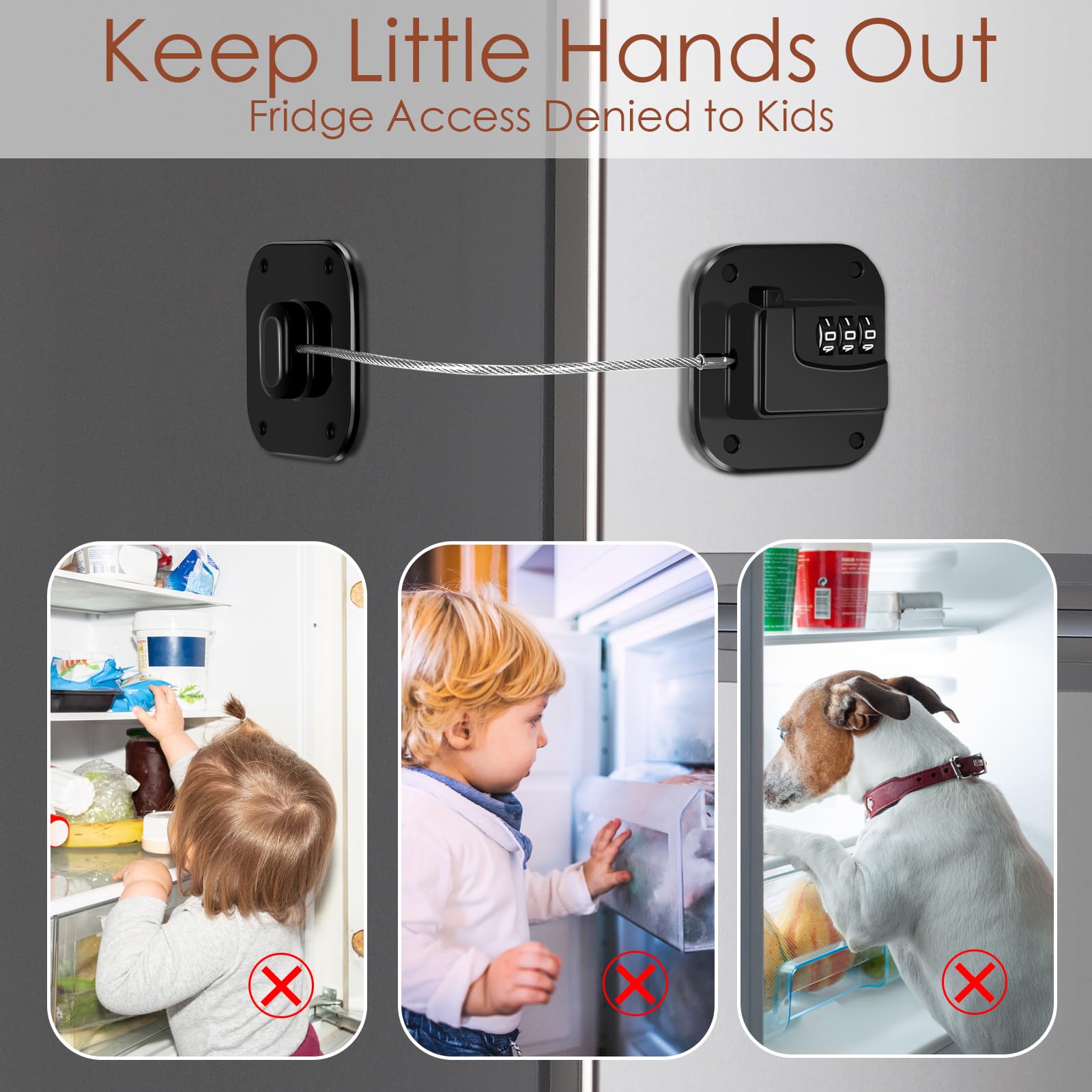 Refrigerator Lock (4 Count)