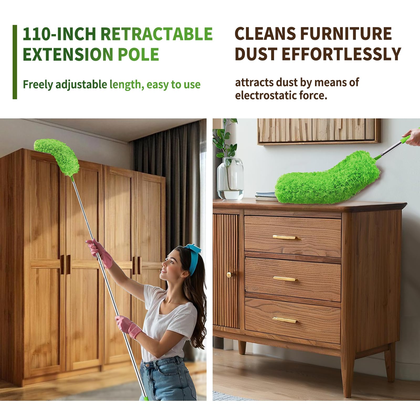 Cobweb Duster with Extension Pole