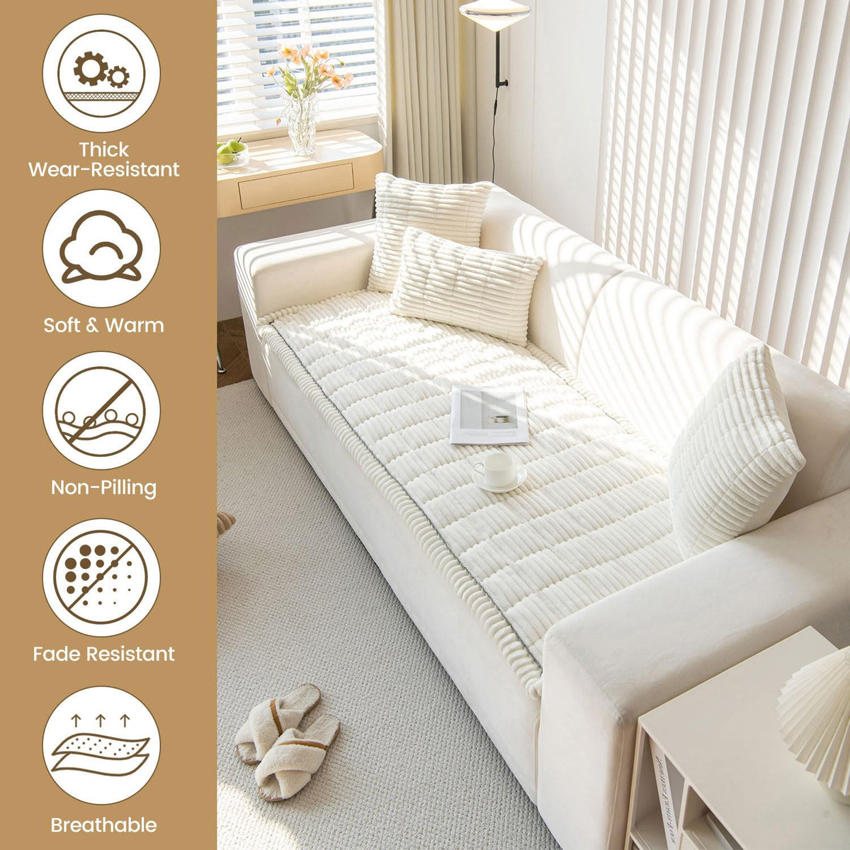 Couch Covers for Dogs Washable (9 Ounce)