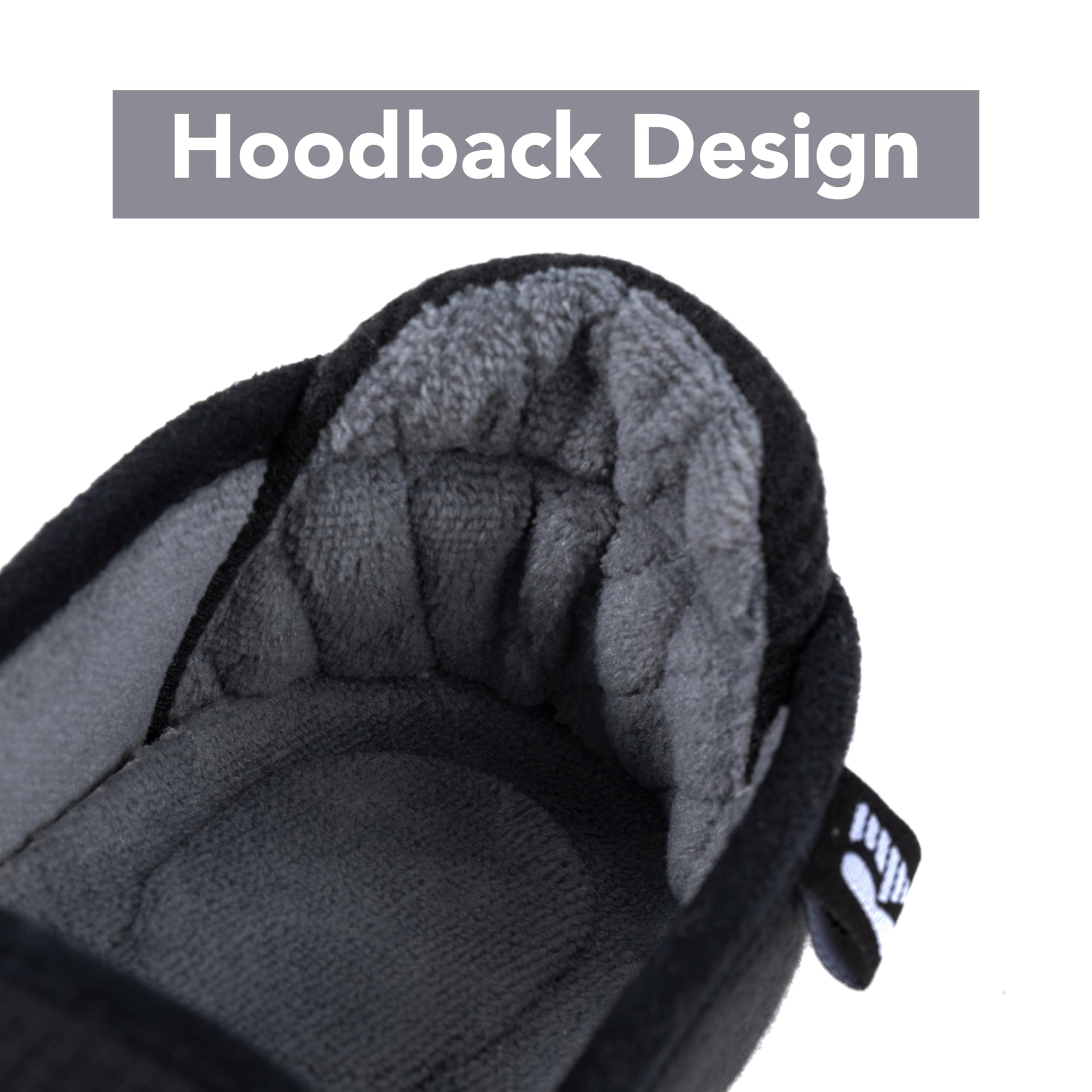 Women's Two Tone Hoodback Slipper with Removable Insole