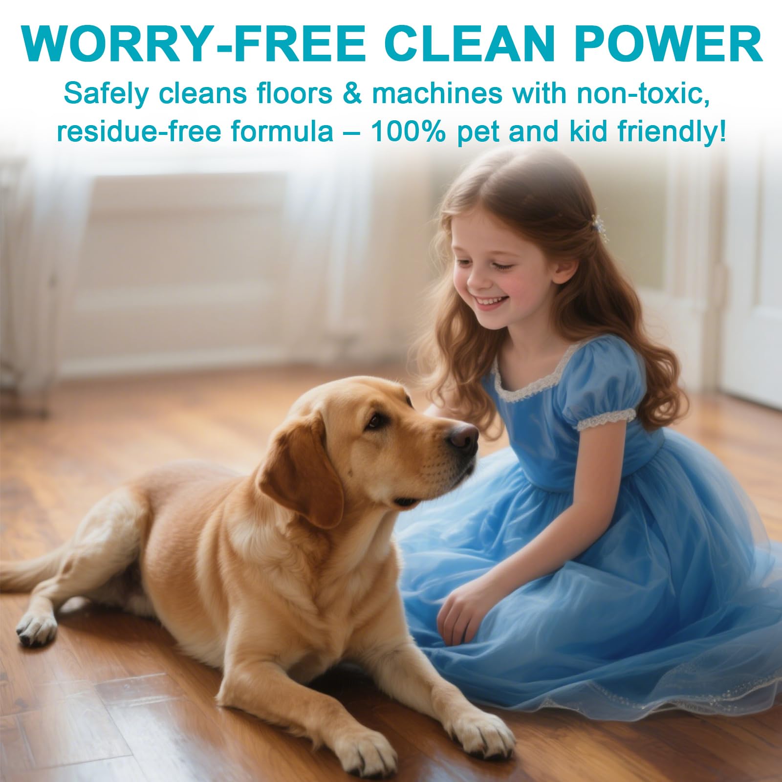 200X Concentrated Floor Cleaning Solution for All Robot Vacuum and Mop (29.76 Fl Oz)