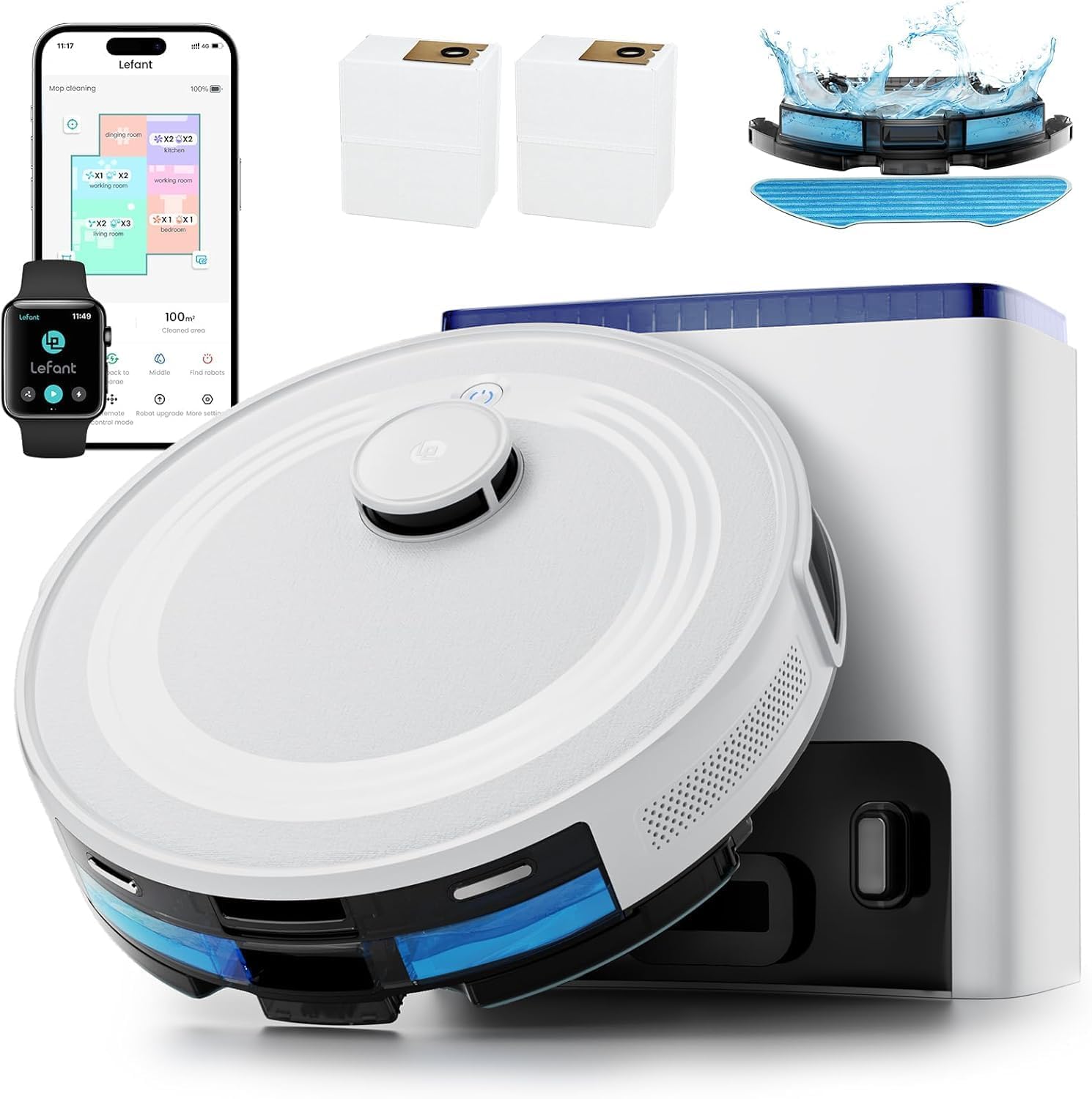 Robot Vacuum and Mop