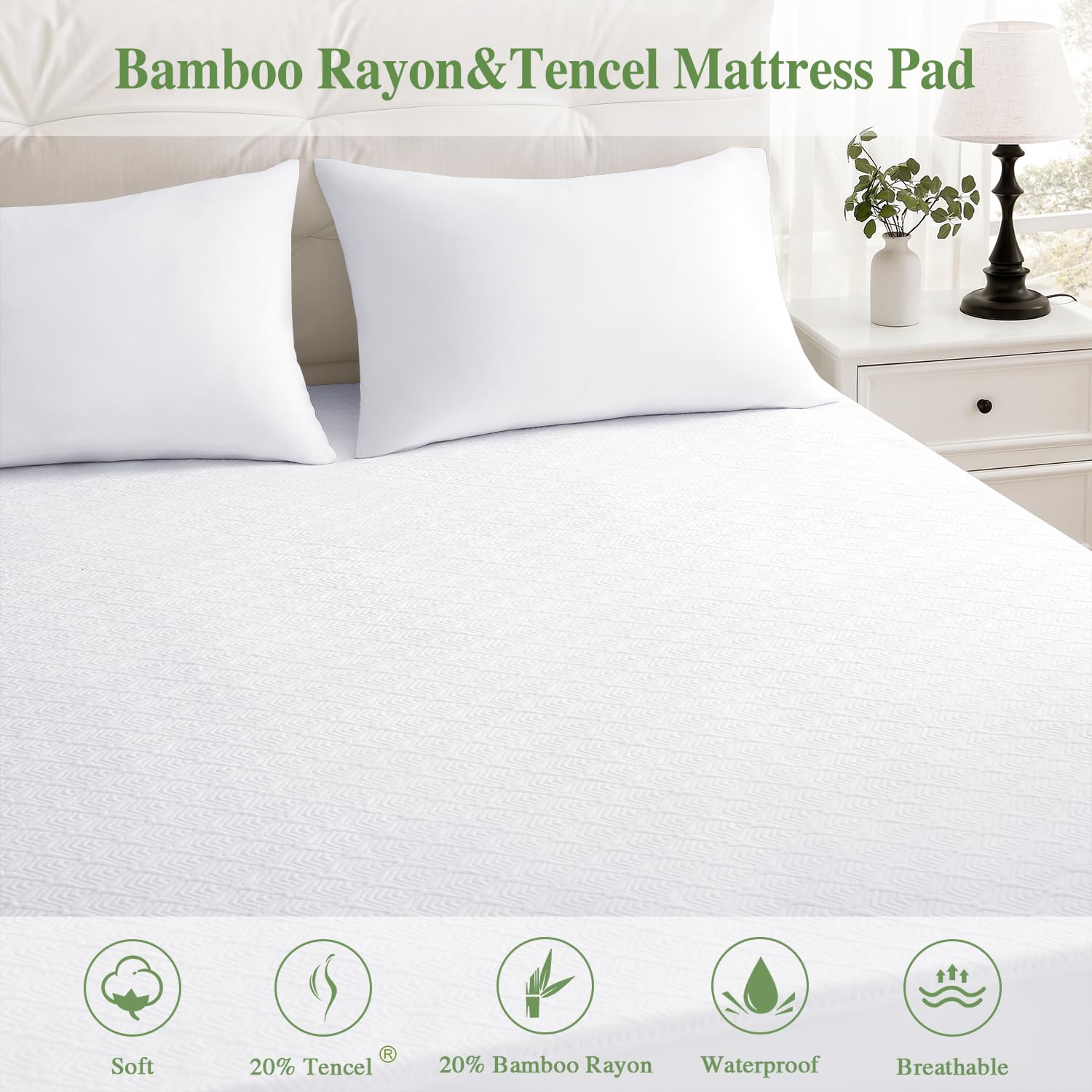 Queen Mattress Protector Waterproof