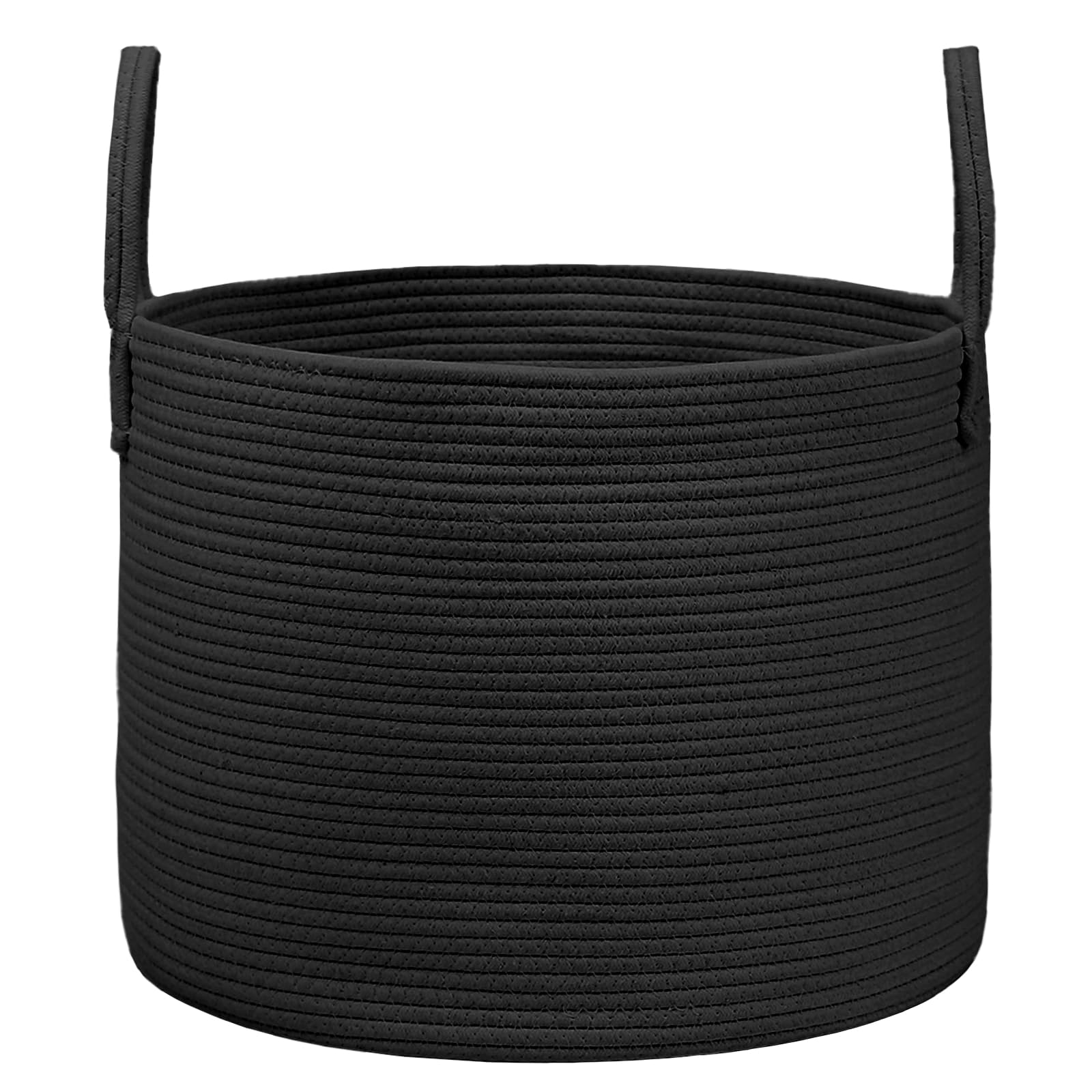 115L Extra Large Machine Washable Cotton Rope Blanket Basket