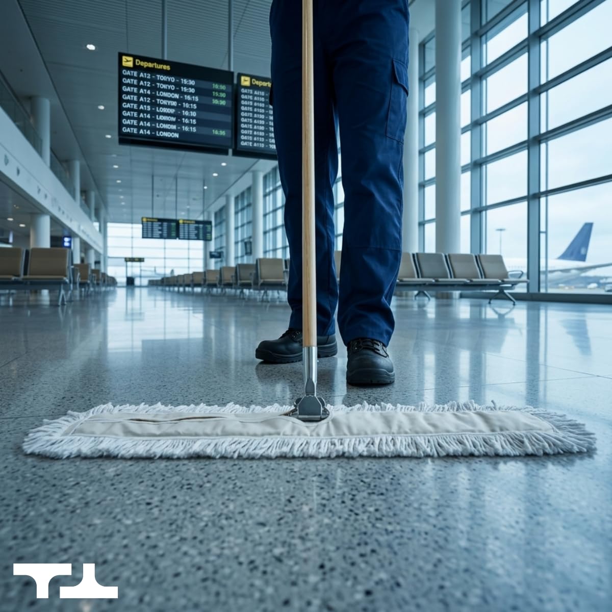 Commercial Dust Mop & Floor Sweeper