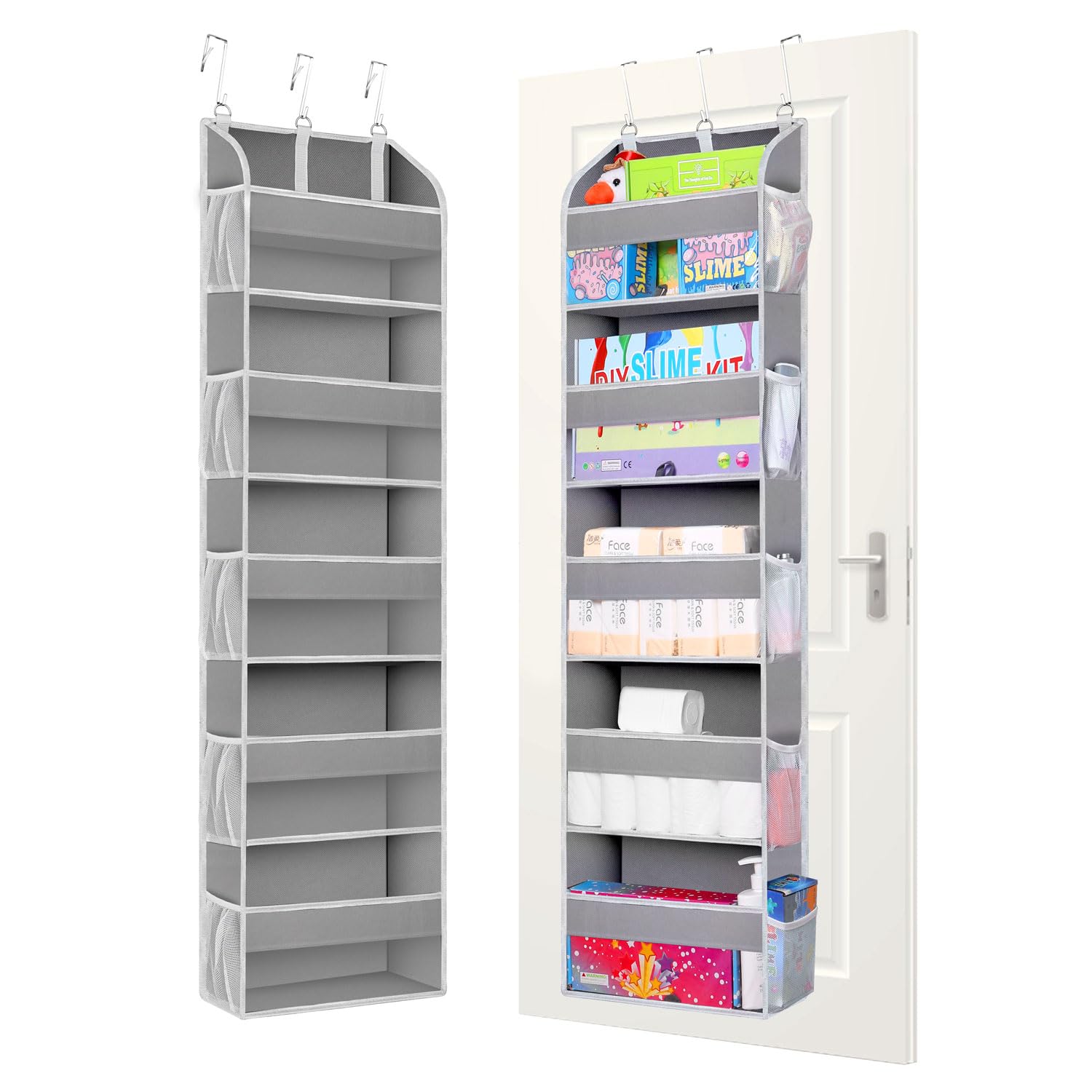 2 Pack Over the Door Storage Organizer (2 Count)