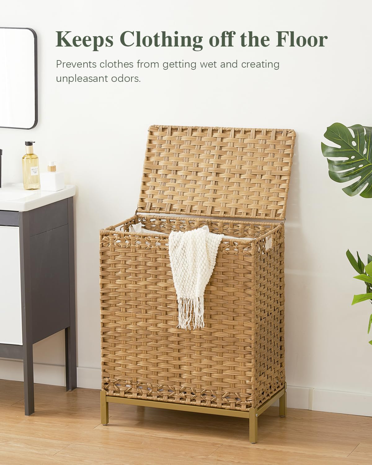 Laundry Hamper with Lid