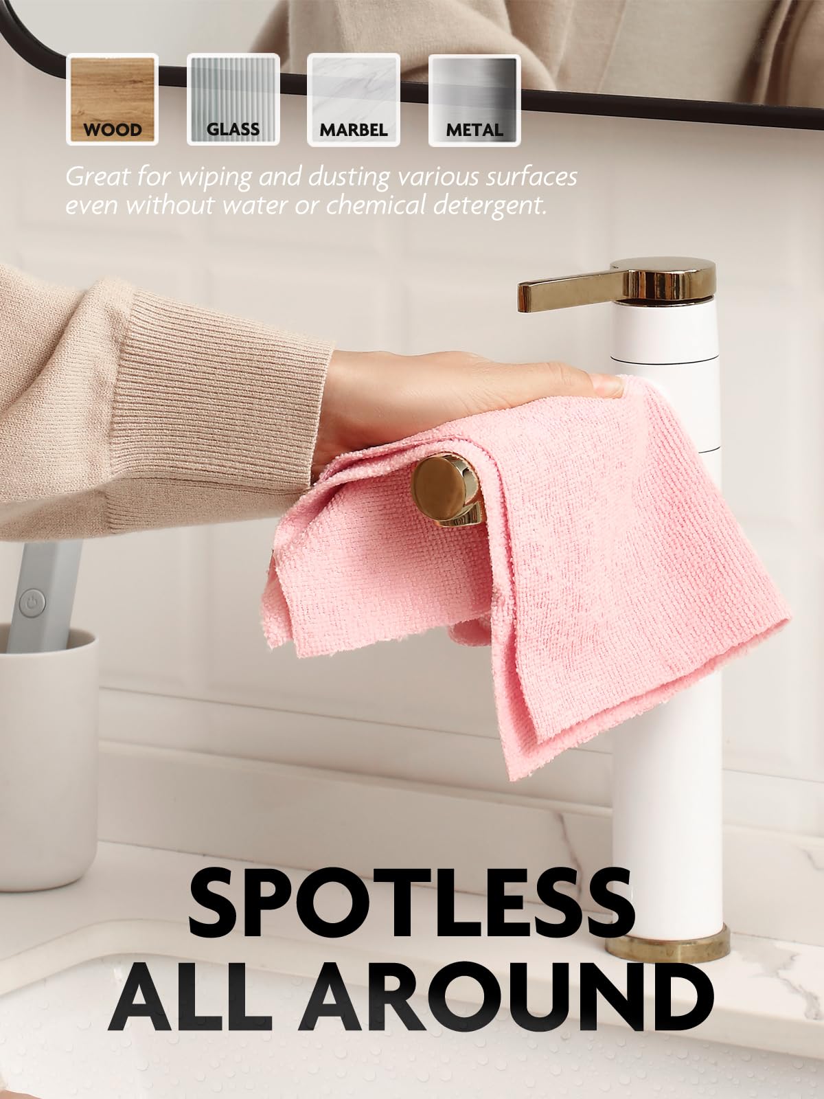 Microfiber Cleaning Cloth Rolls (675 Count)