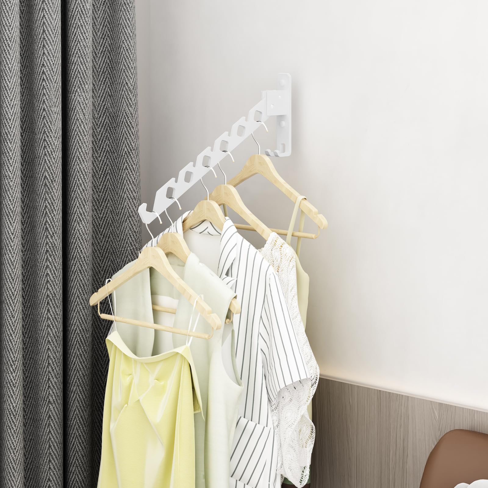 Wall Mounted Clothes Drying Rack (7.2 Ounce)
