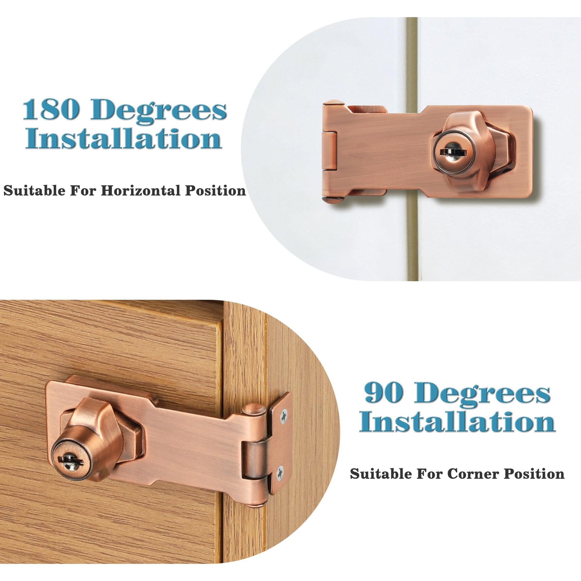 Keyed Hasp Latch