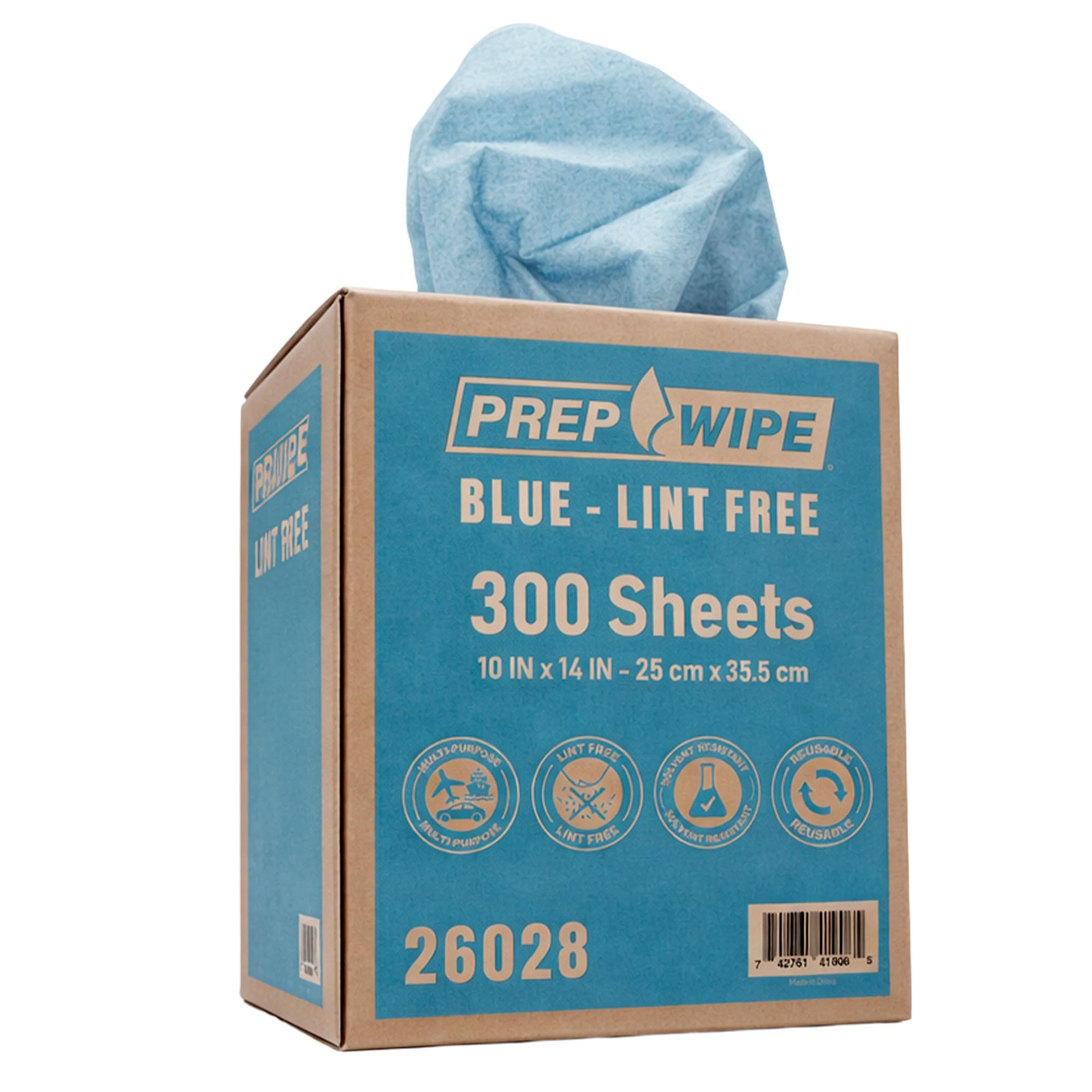 Prep Wipe Lint (300 Count)