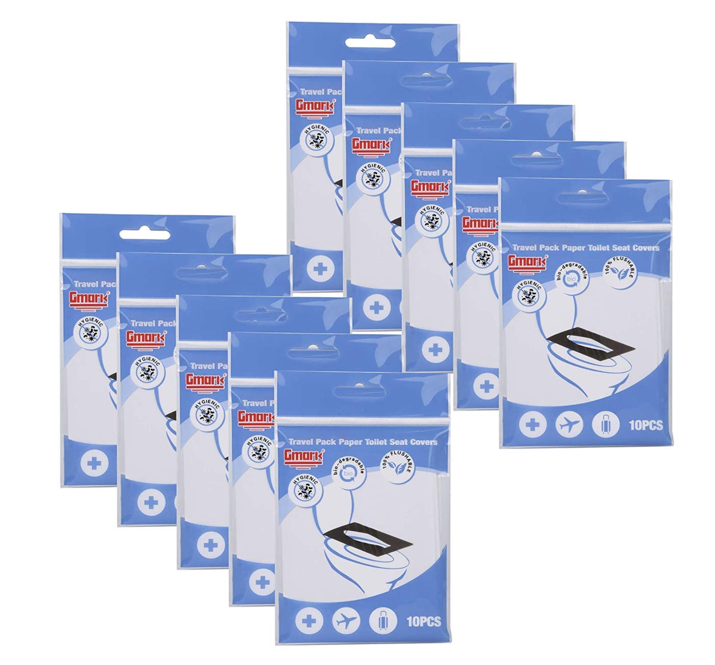 XL Flushable Toilet Seat Covers (100 Count)