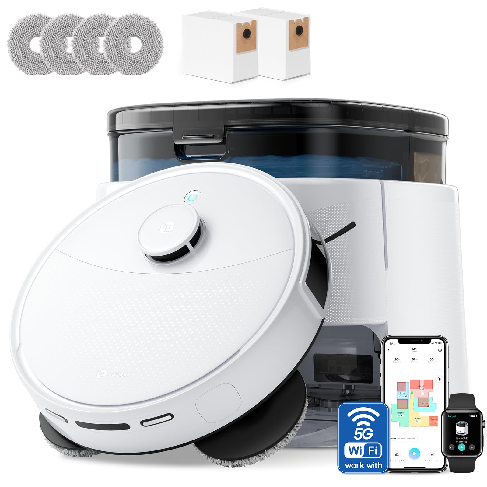 Robot Vacuum and Mop