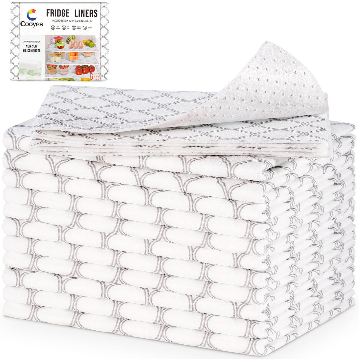Felt Shelf Liners for Drawer & Kitchen Cabinet (24 Sq Ft)