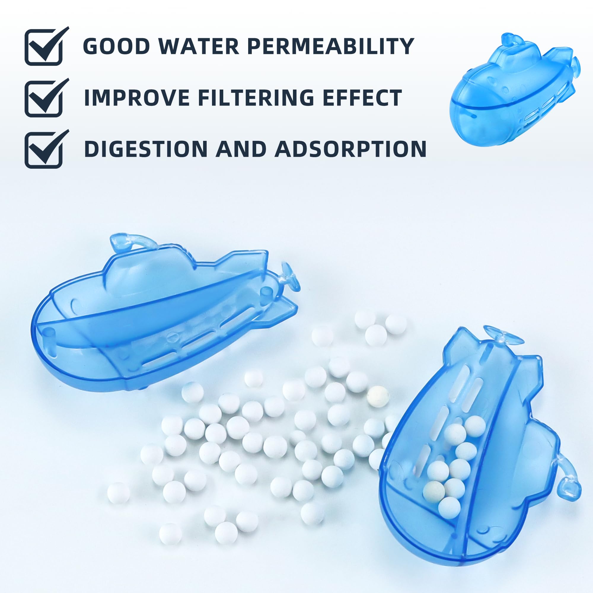 Humidifier Cleaner Float Submarine for Most Humidifiers (6 Count)