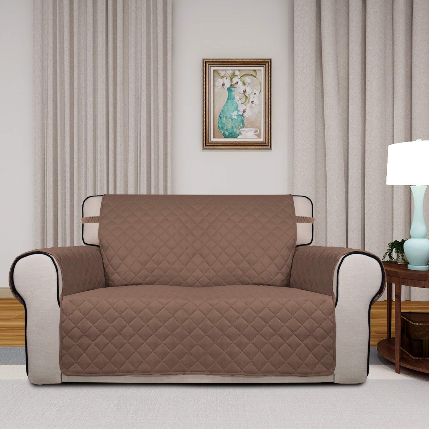 Reversible Quilted Sofa Cover
