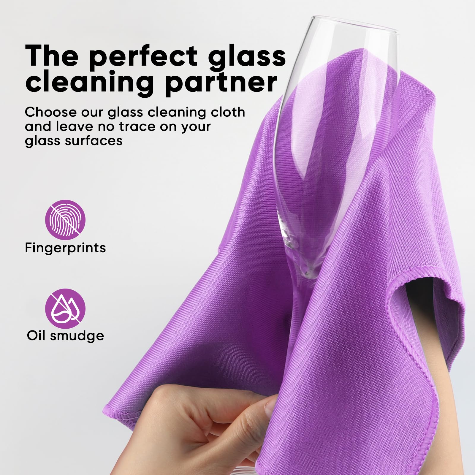 Glass Cleaning Cloths 12PK (12 Count)