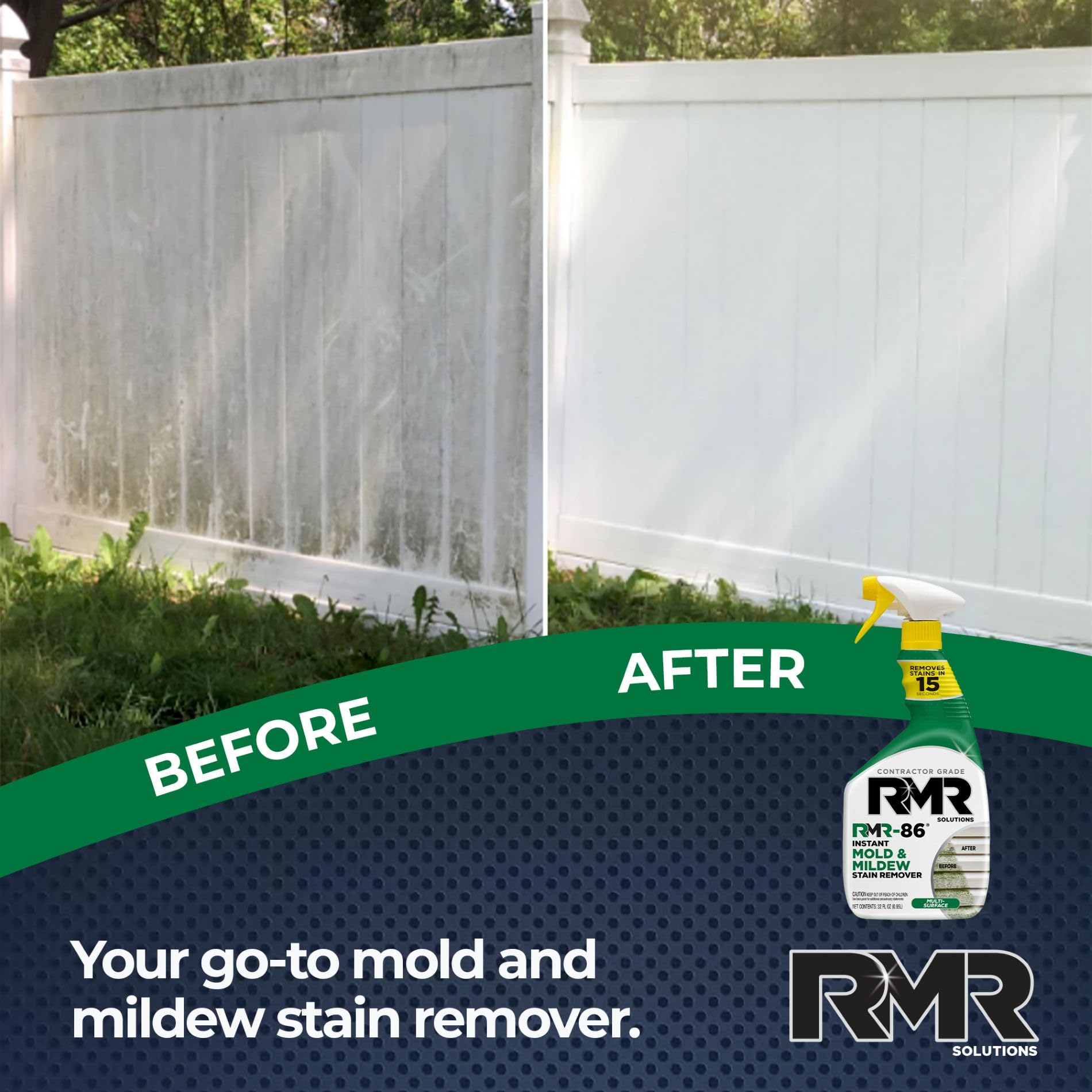 RMR 86 Instant Mold and Mildew Stain Remover Spray (30 Fl Oz) - ModHome Supplies