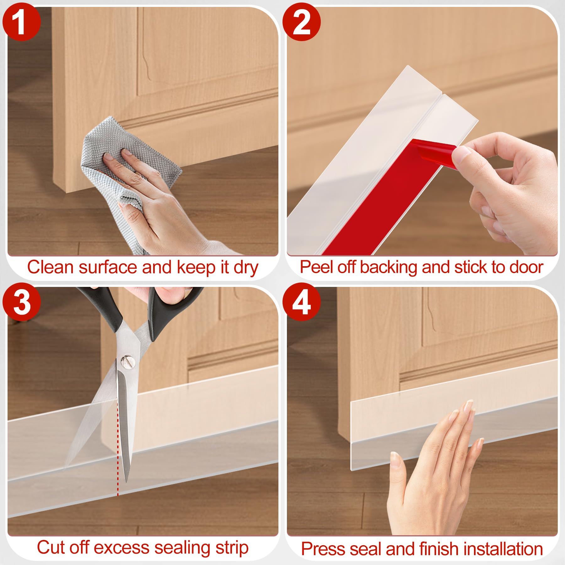 Door Weather Stripping 1IN (20 Foot)