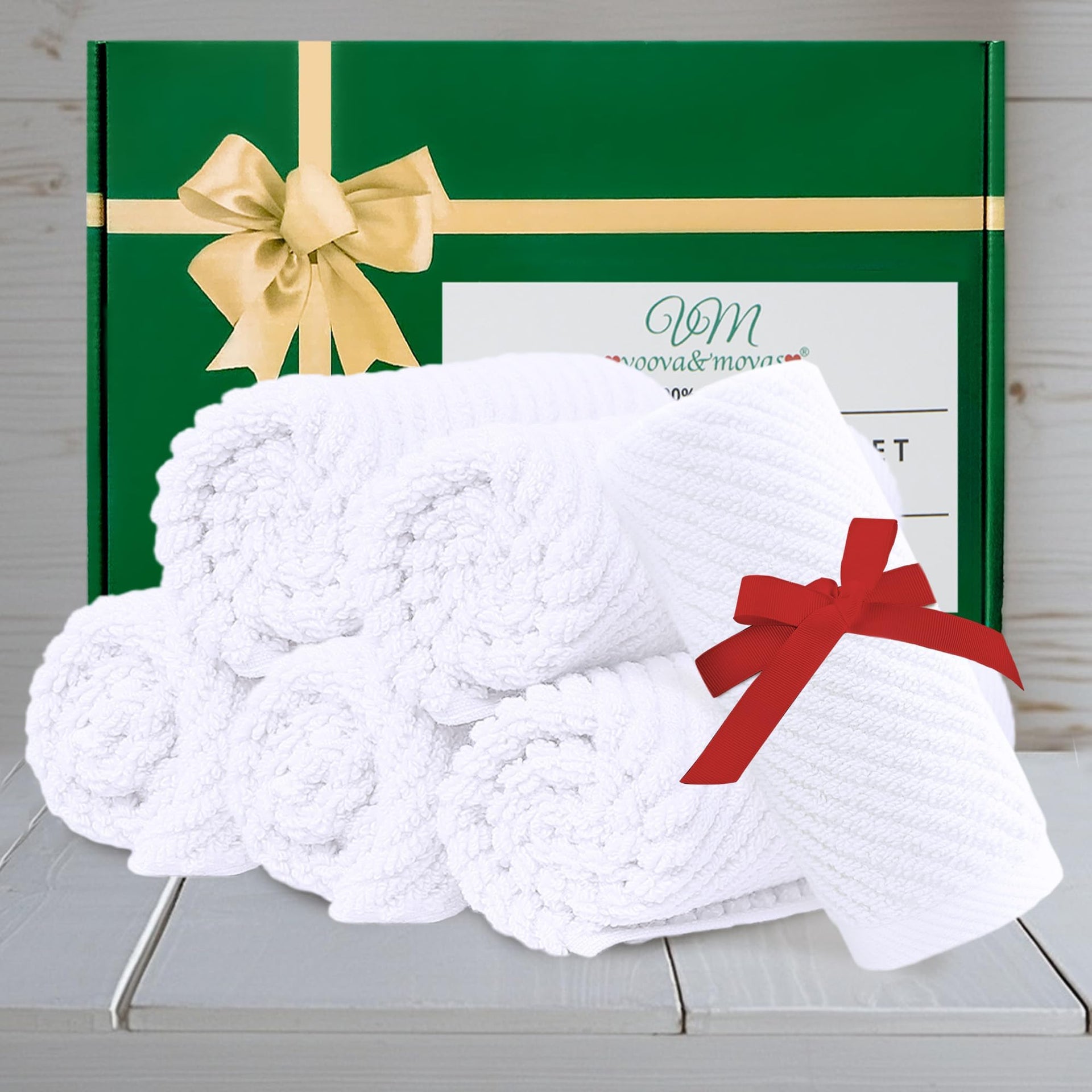 White Washcloths 6PC (6 Count)
