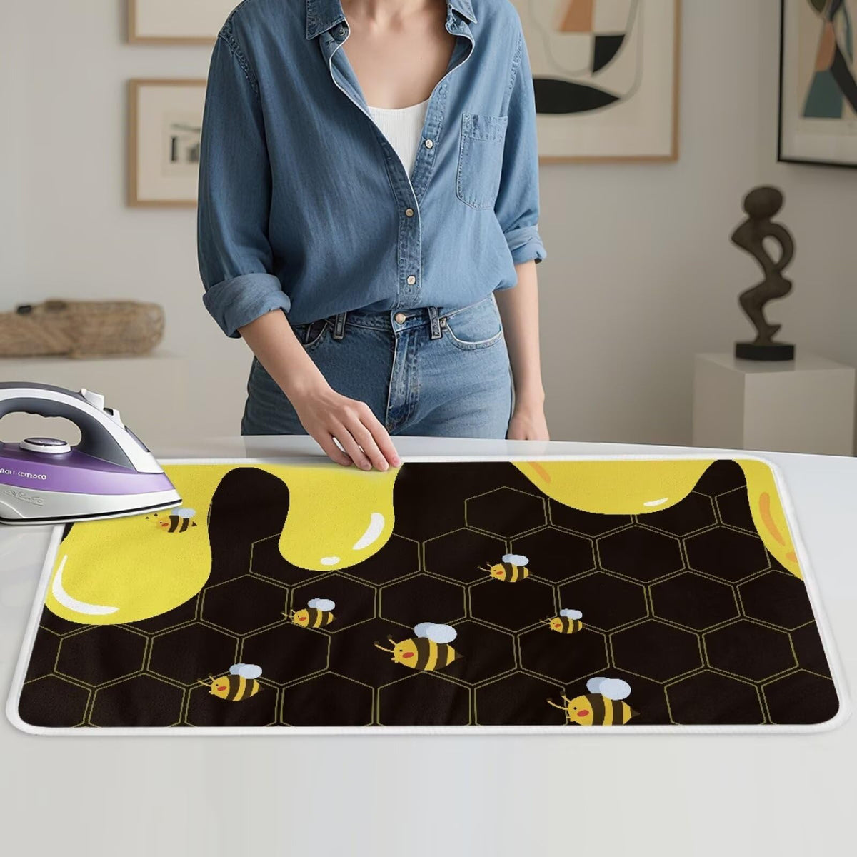 Cute Ironing Mat for Table top Washer