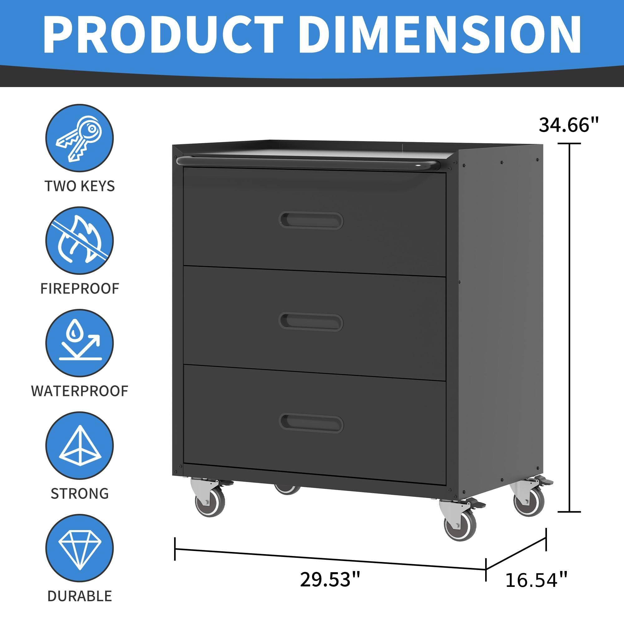 Metal Storage Cabinet for Garage
