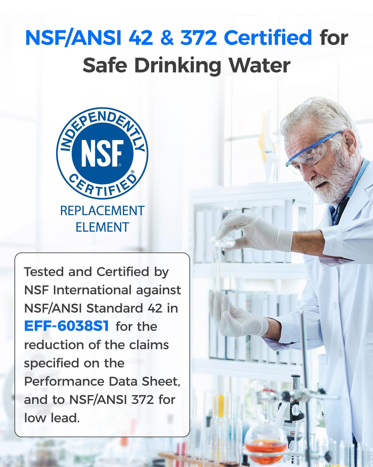 EDR1RXD1 Refrigerator Water Filter and Air Filter (3 Count)