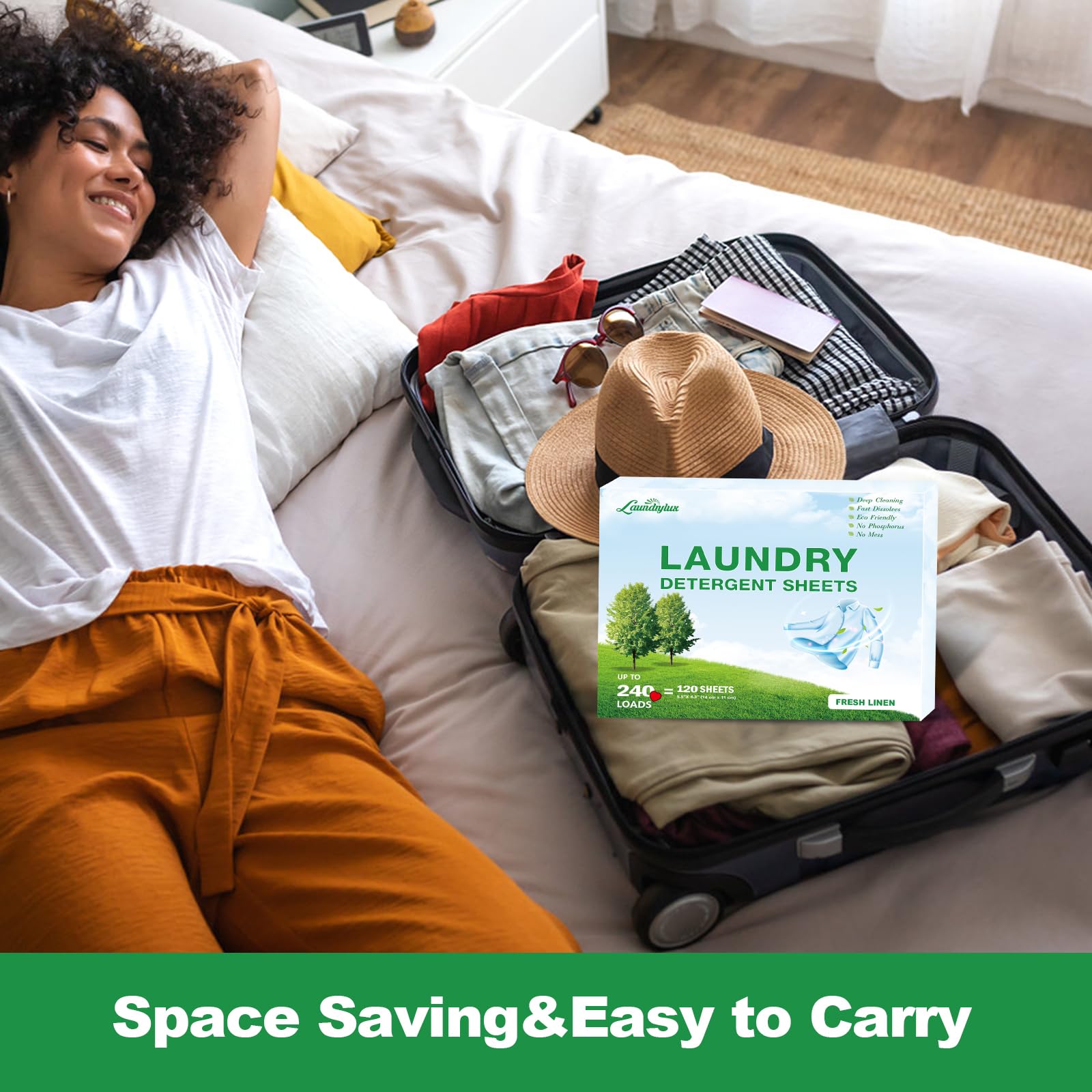 Laundry Detergent Sheet (120 Count)