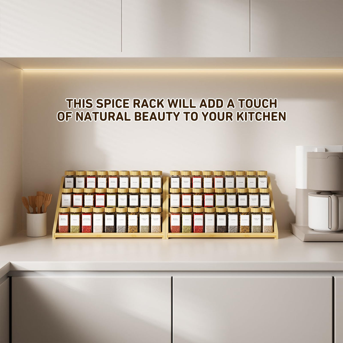 Spice Rack Spice Organizer (100 Count)