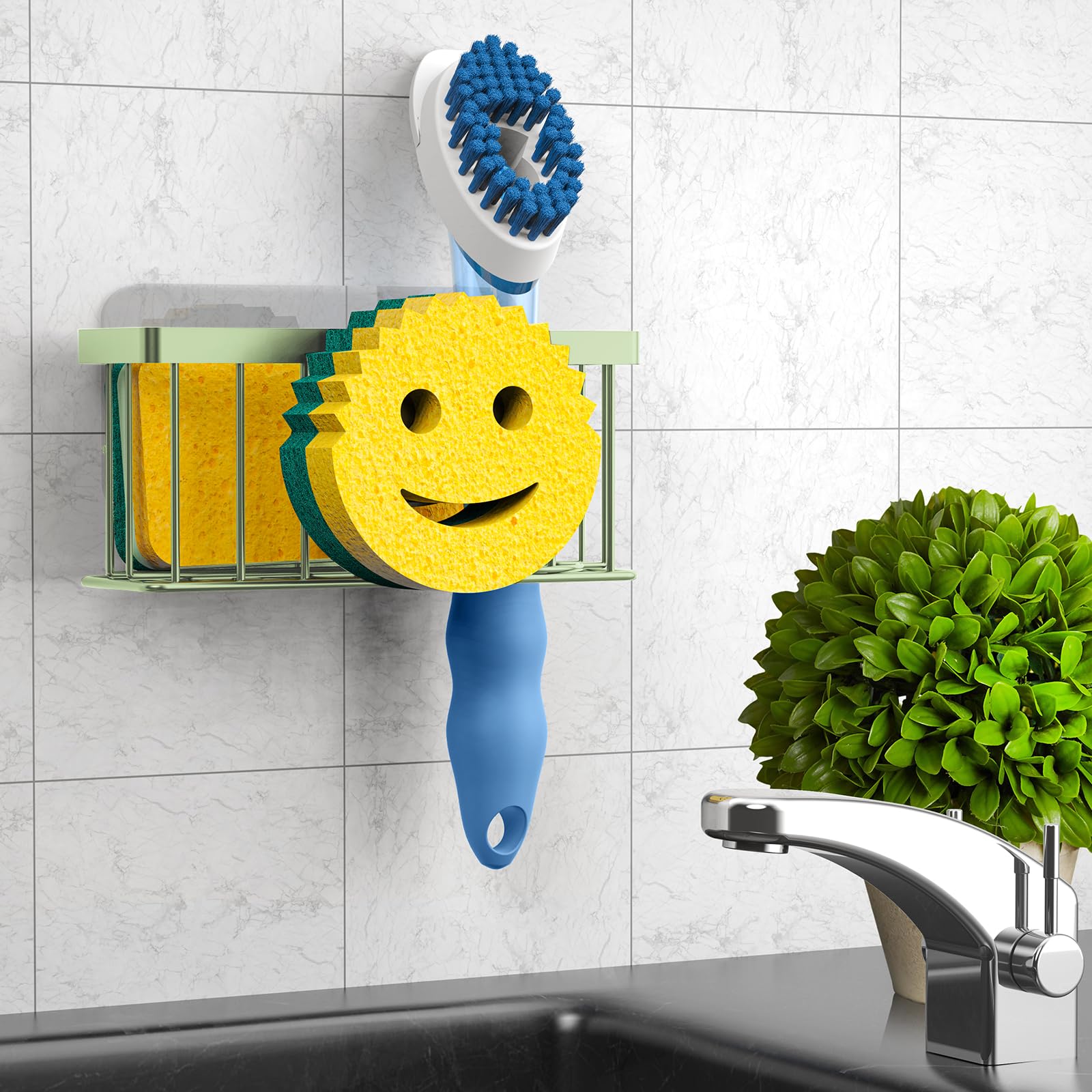 Sponge Holder Smiley Face
