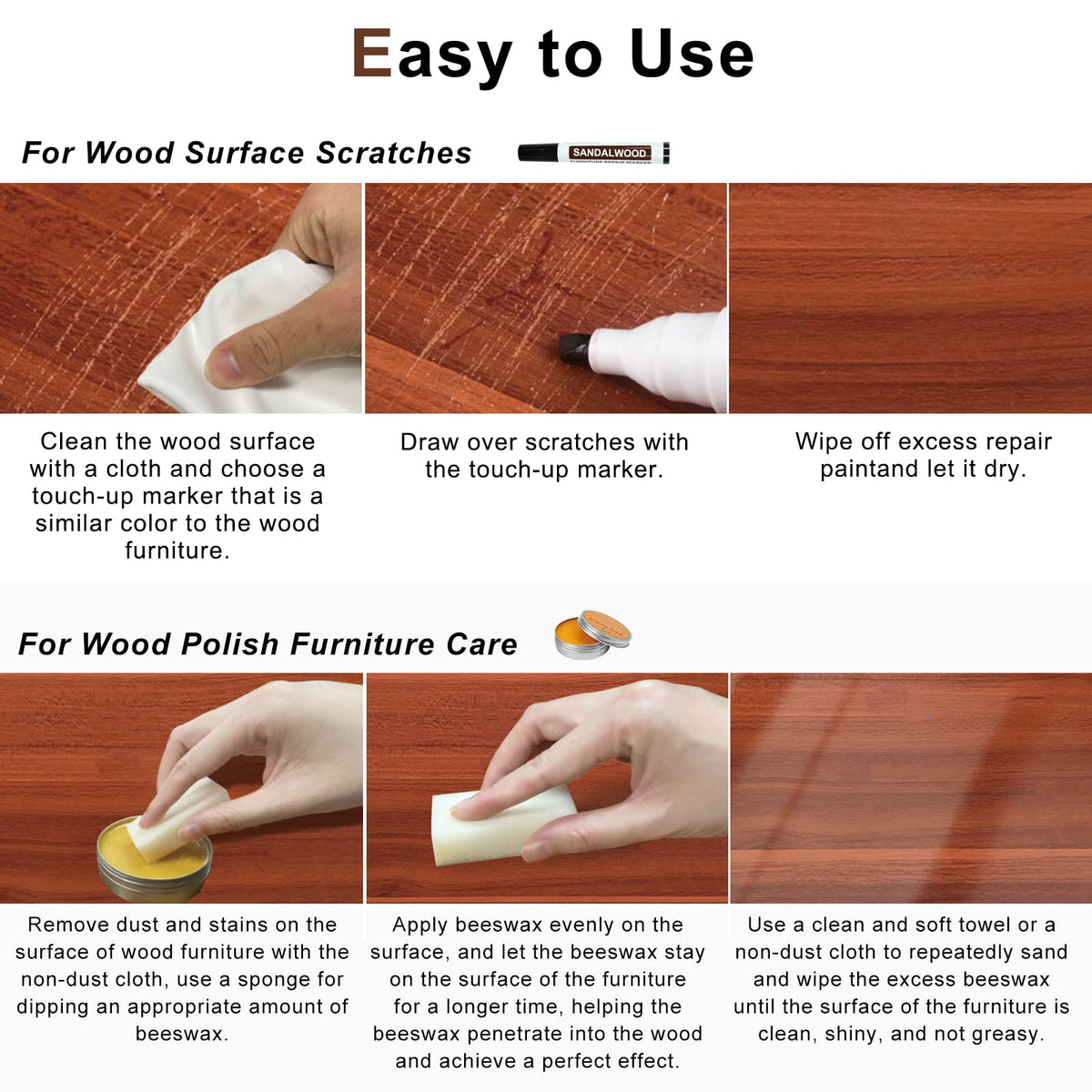 Furniture Markers Touch Up Kit