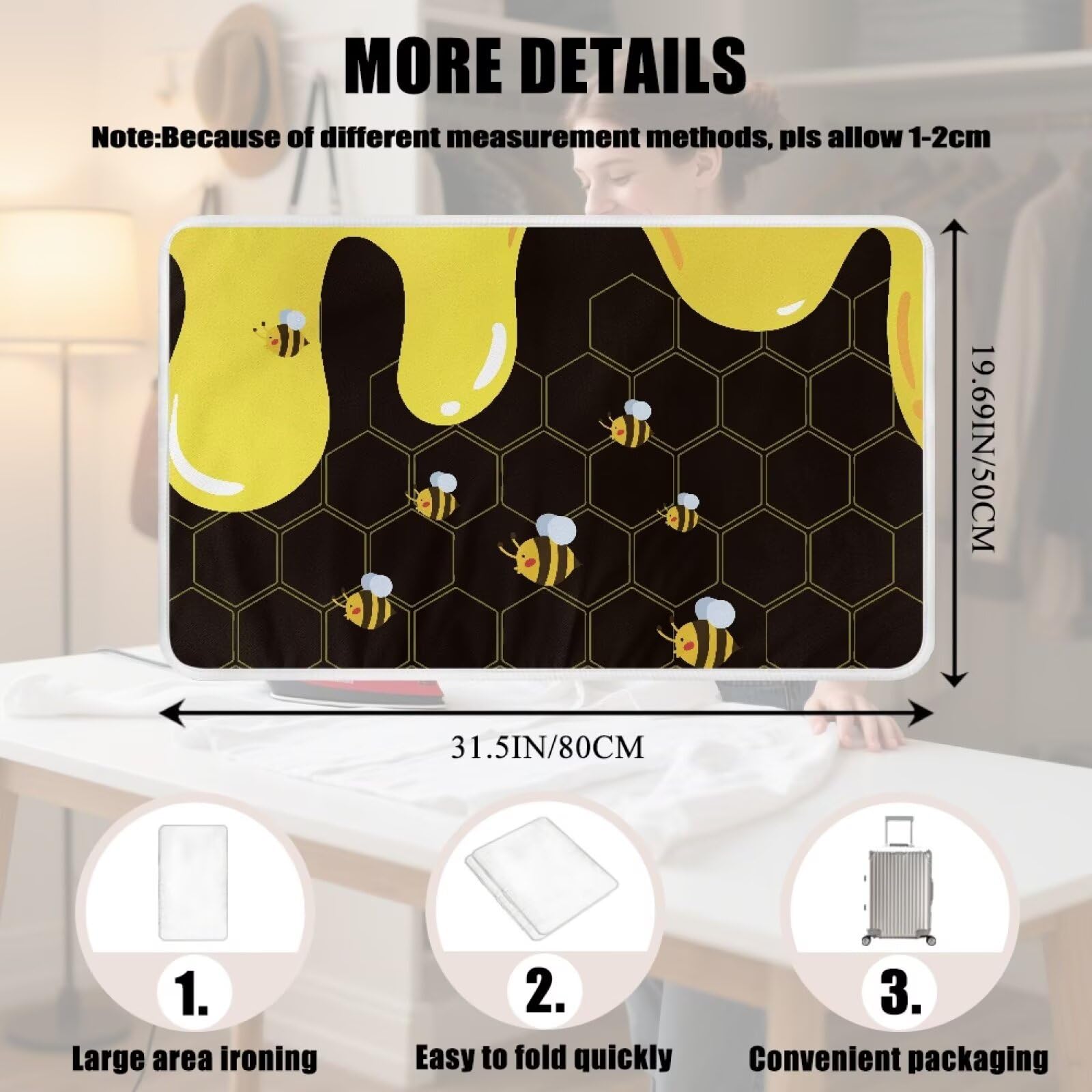 Cute Ironing Mat for Table top Washer