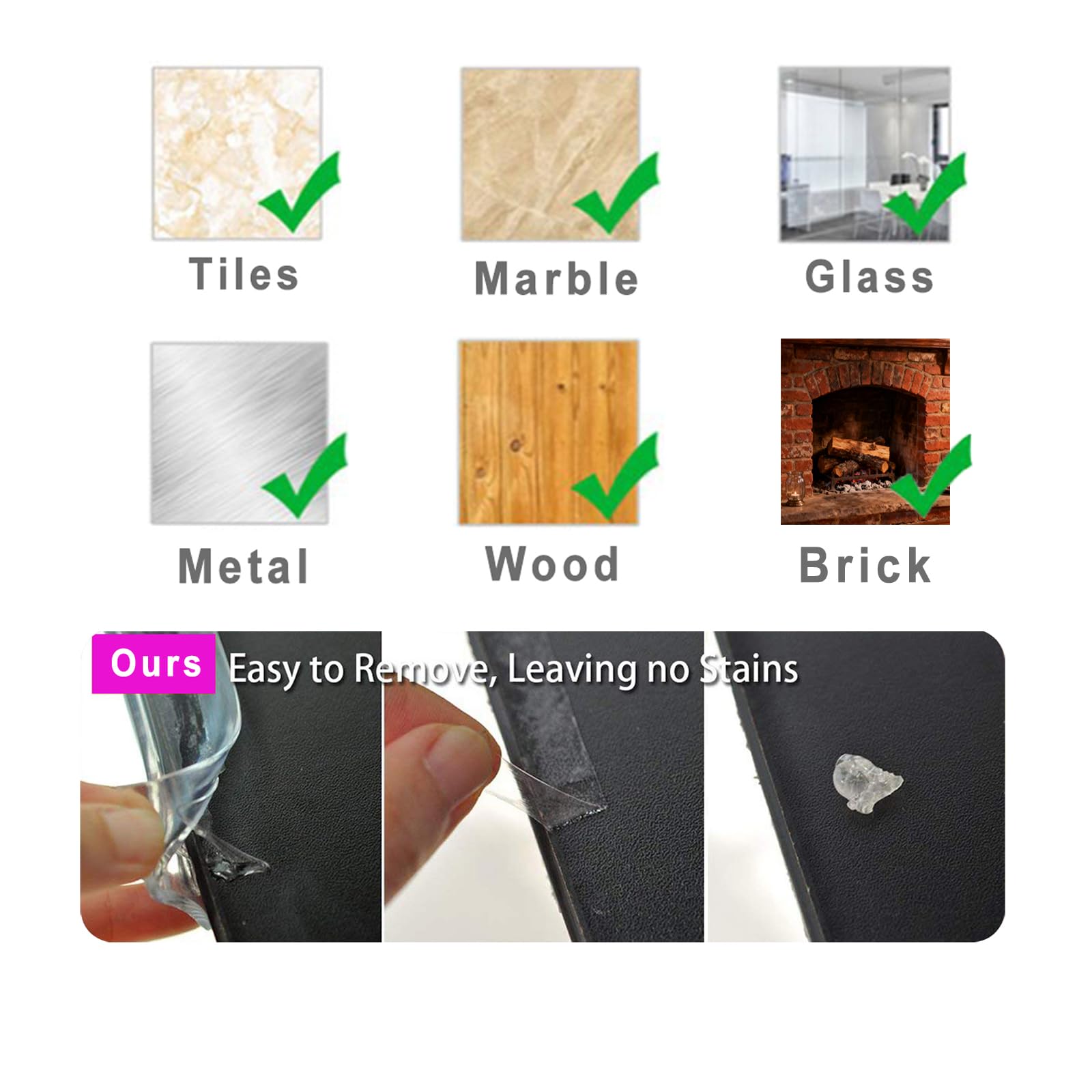 100% Silicone Clear Edge Protector Baby Proofing Furniture Guard