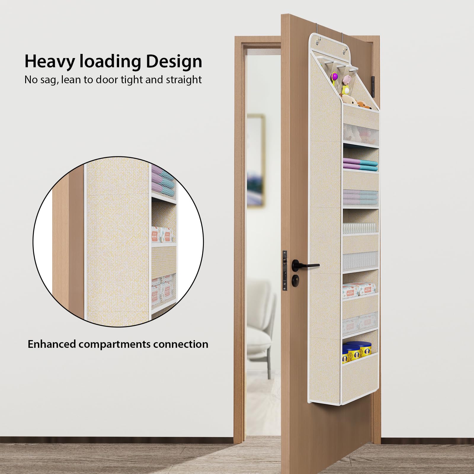 Over the Door Organizer for Baby Nursery
