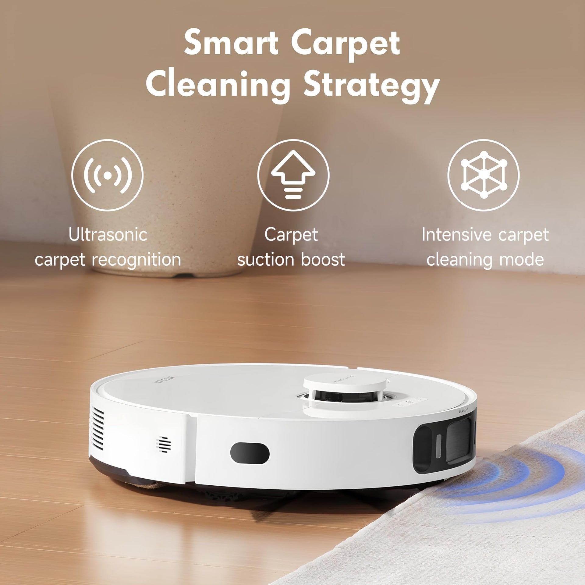 S20 Ultra Robot Vacuum and Mop Combo with Dual Roller Brush