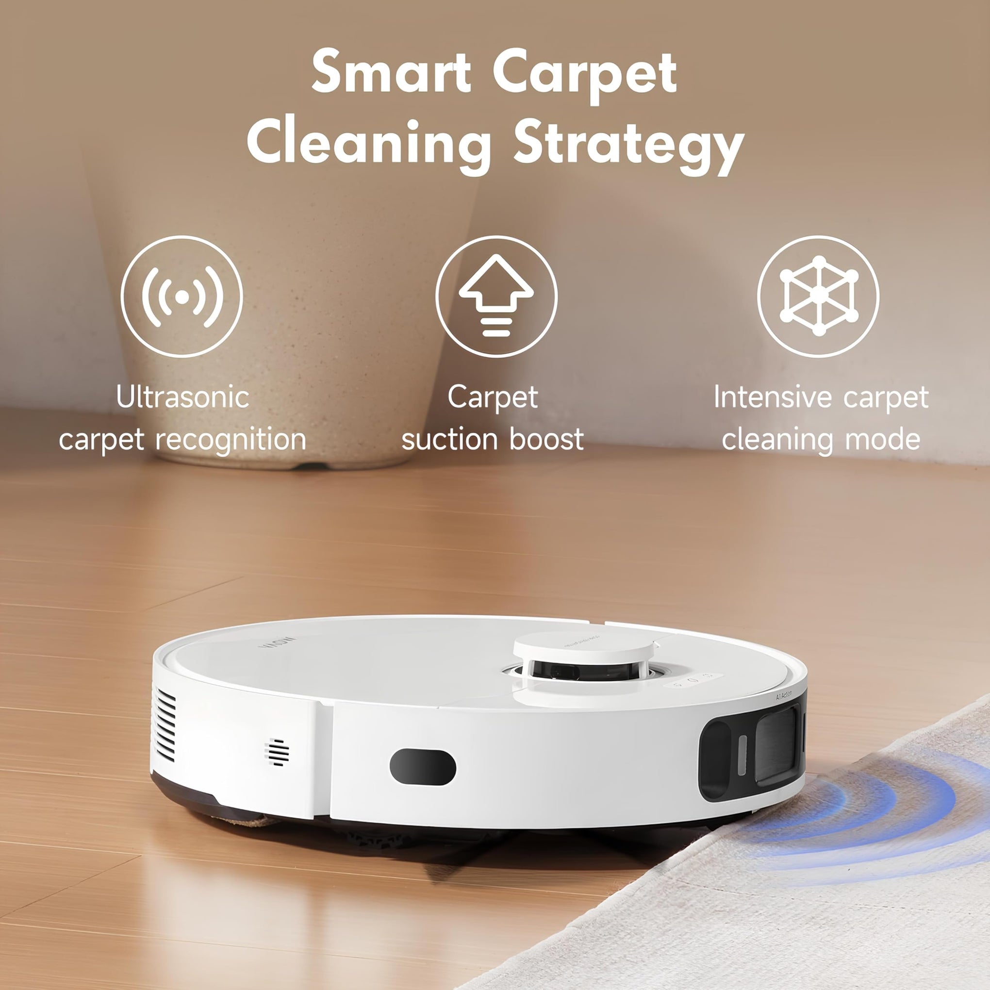 S20 Ultra Robot Vacuum and Mop Combo with Dual Roller Brush