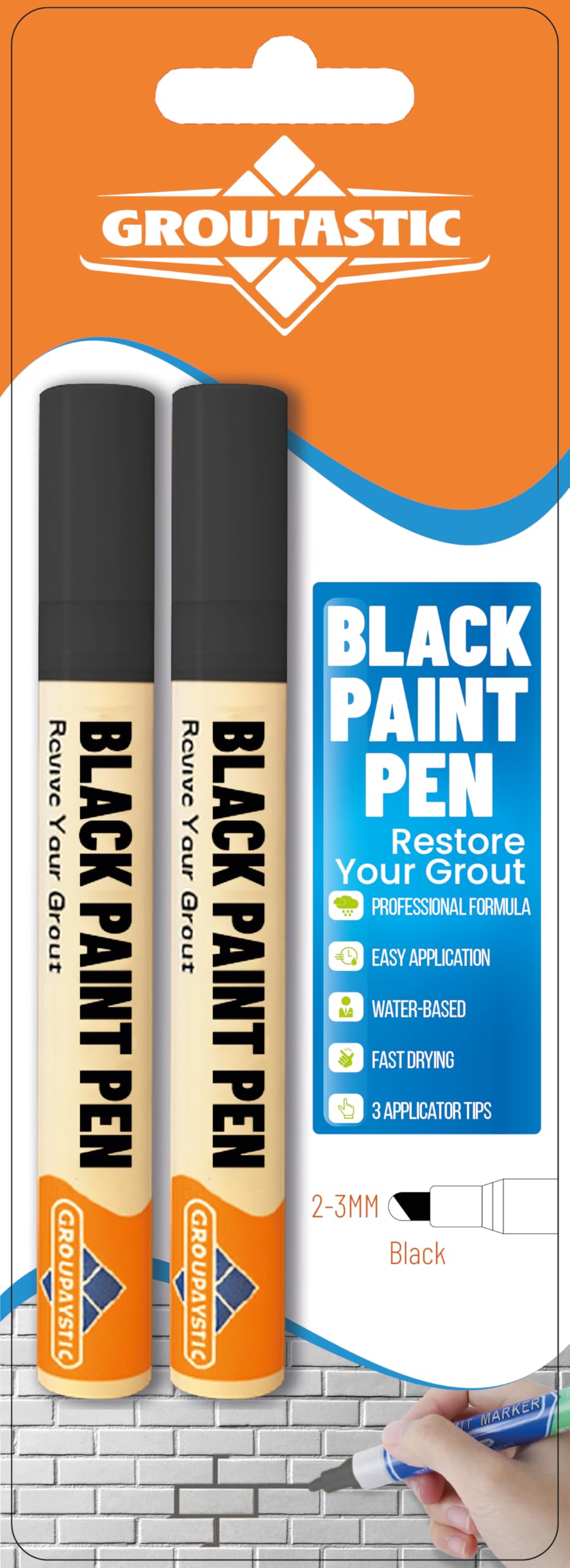 Grout Pen 2 Pack (2 Count)