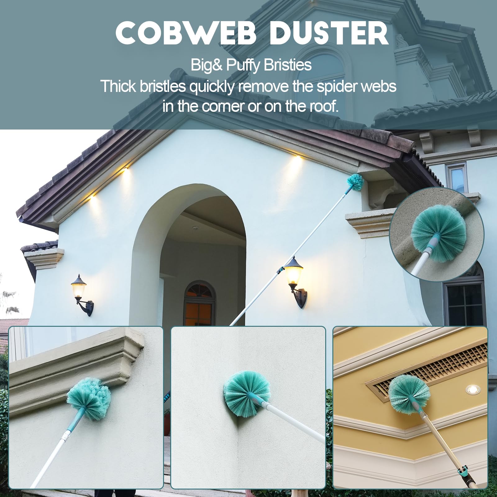 20 Foot High Reach Duster Kit with 5