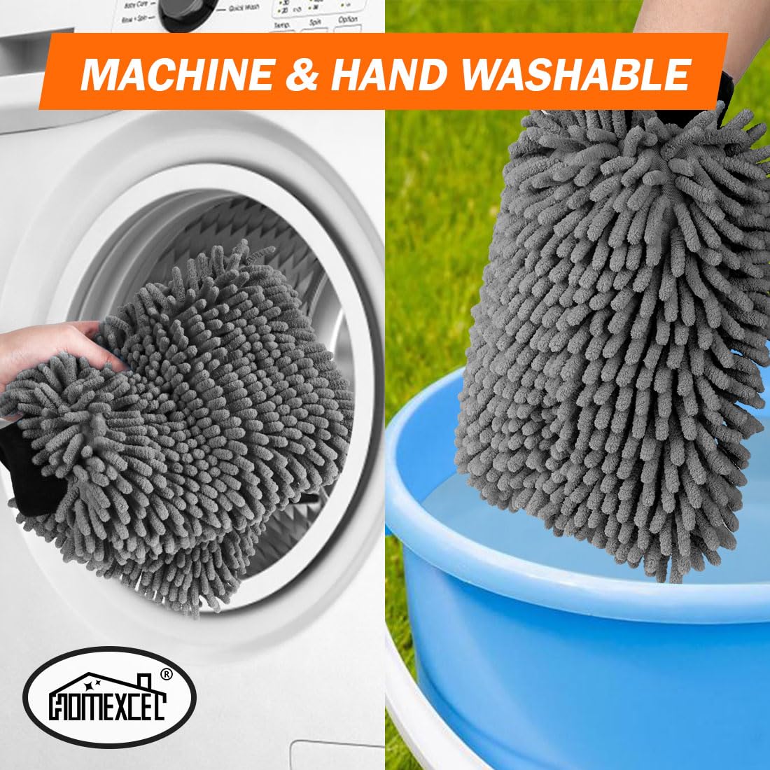 Car Wash Mitt (2 Count)