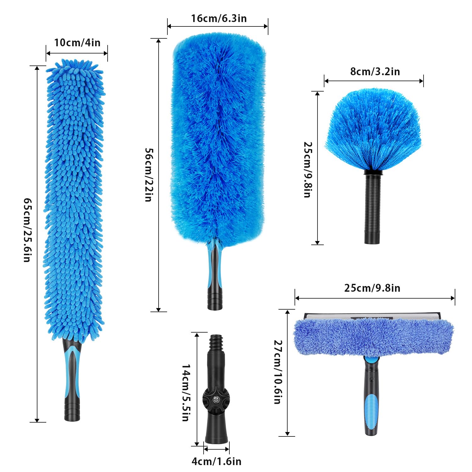 30 Foot High Ceiling Duster Kits with 4.7