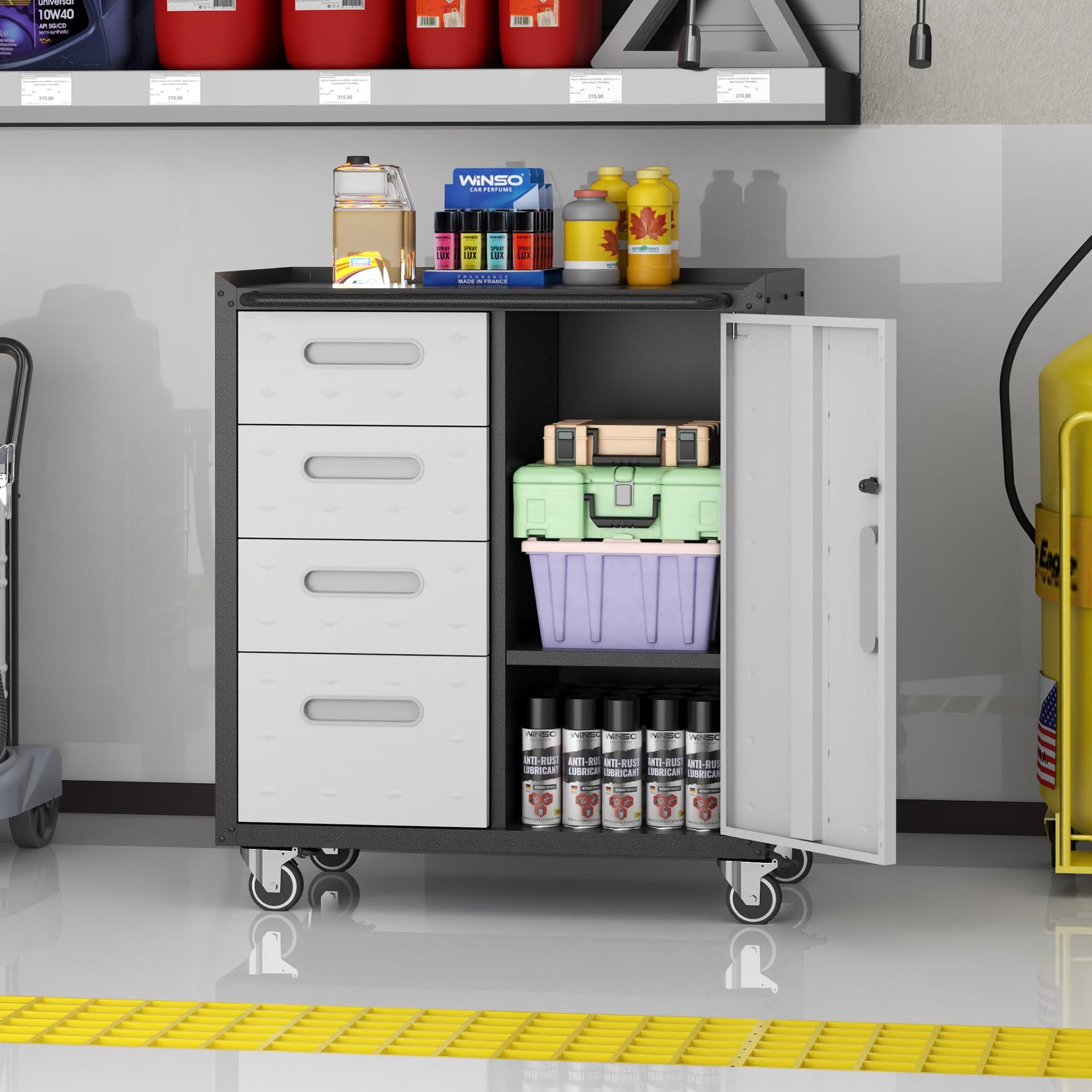 Metal Storage Cabinet for Garage