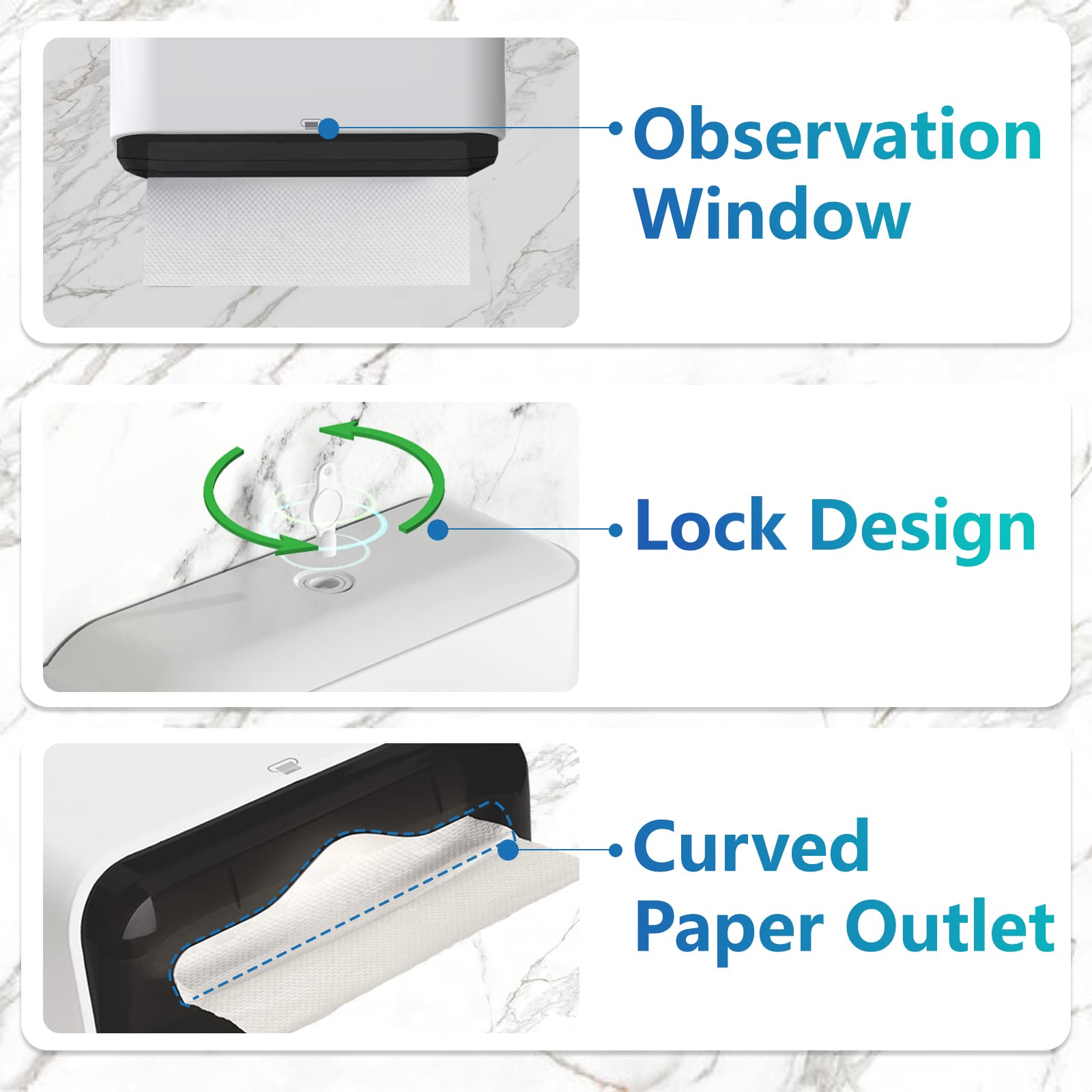 Paper Towel Dispenser Wall Mount