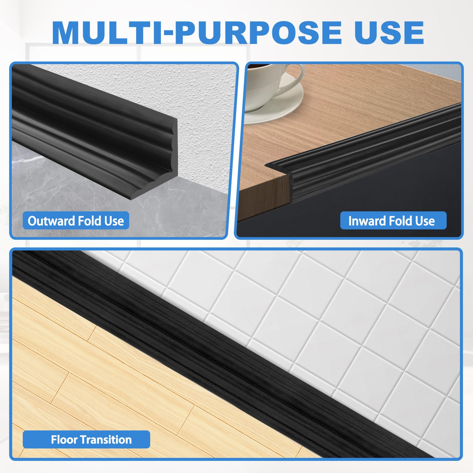 Corner Molding Trim Peel and Stick Wall Corner Protector