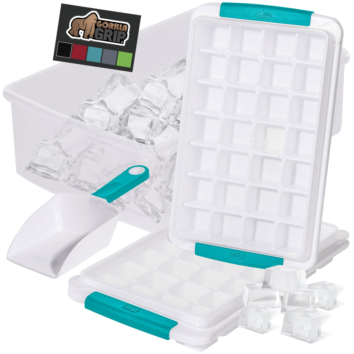 BPA Free Easy Release Ice Cube Tray for Freezer