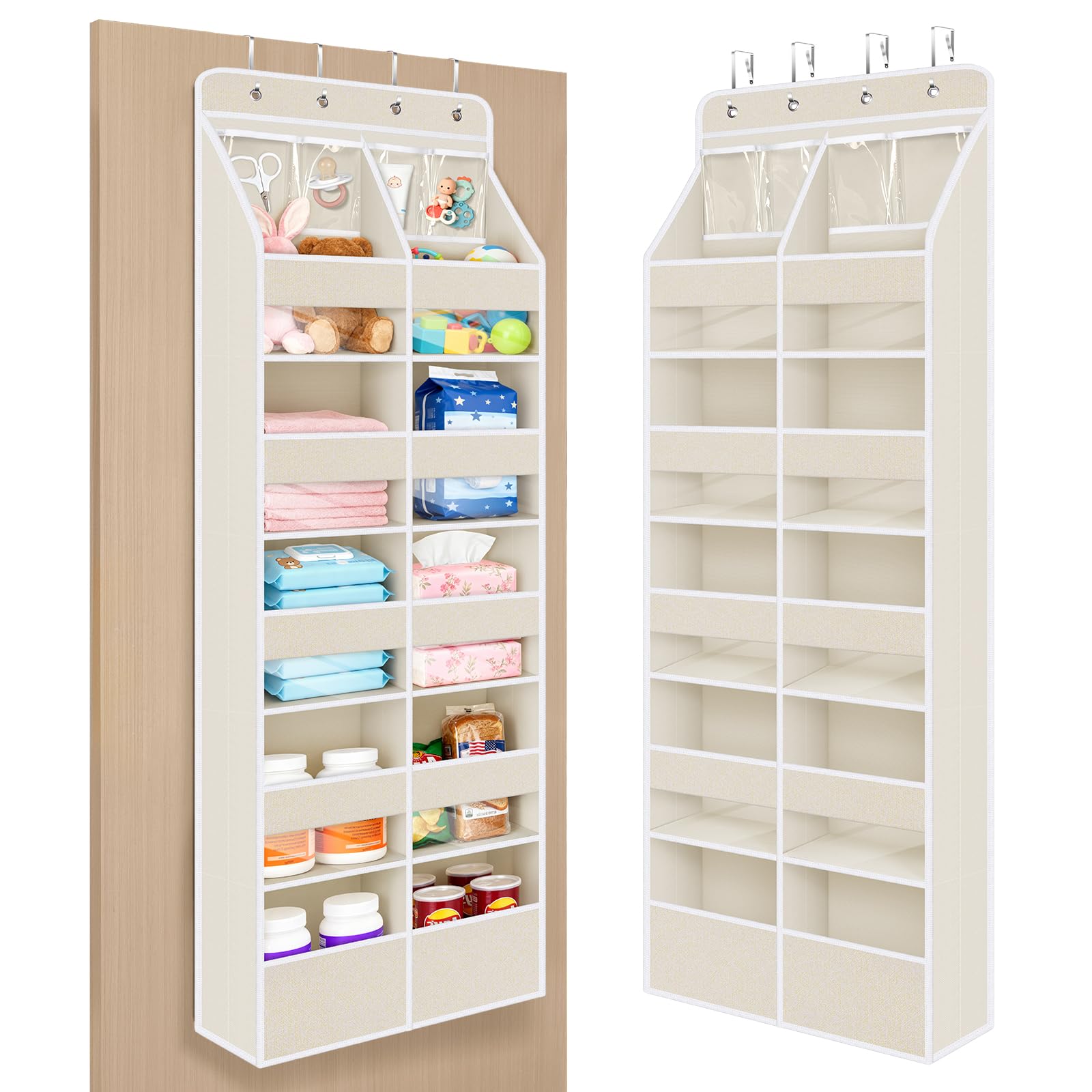 Upgraded Over Door Organizer for Baby Stuff