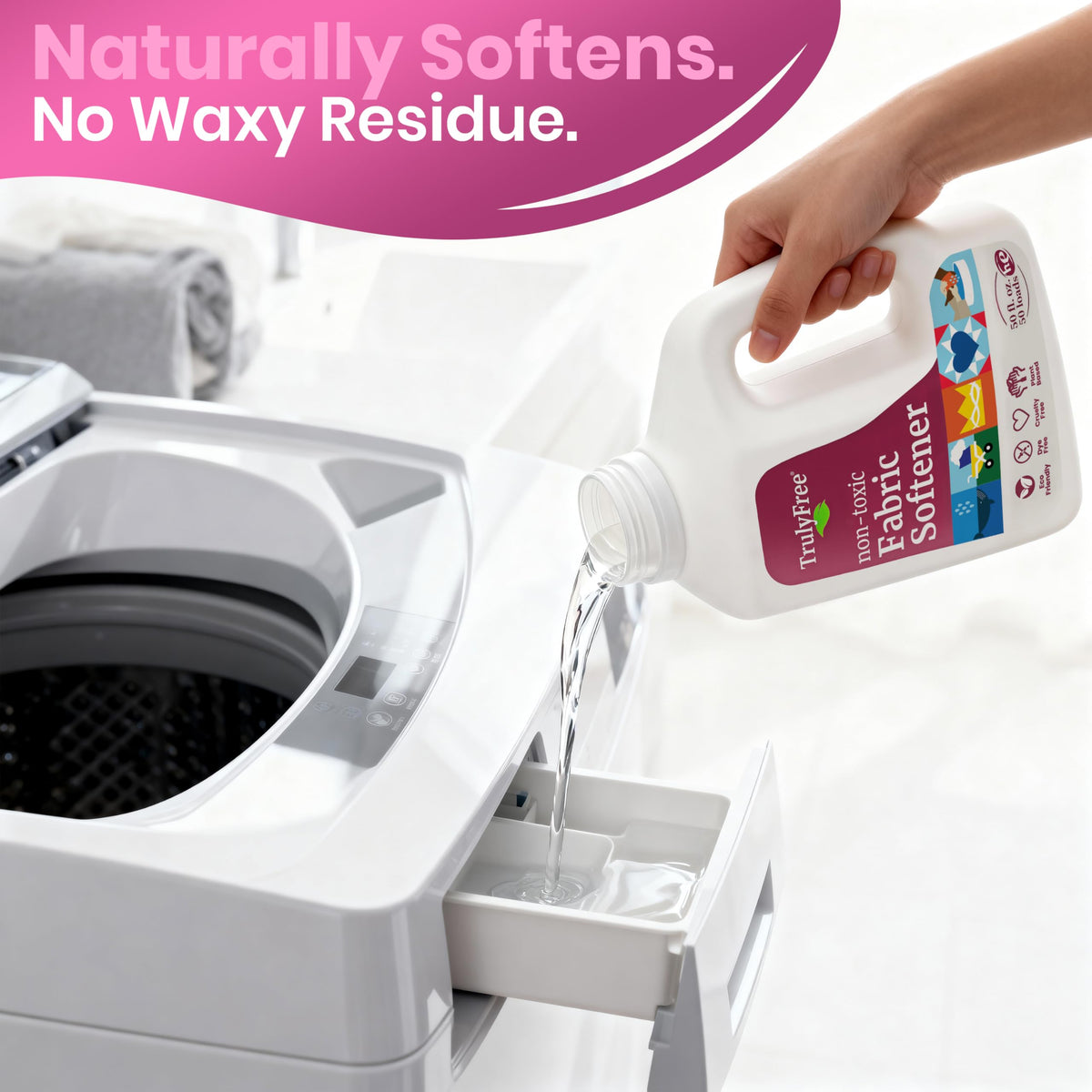 Natural Fabric Softener (50 Fl Oz)