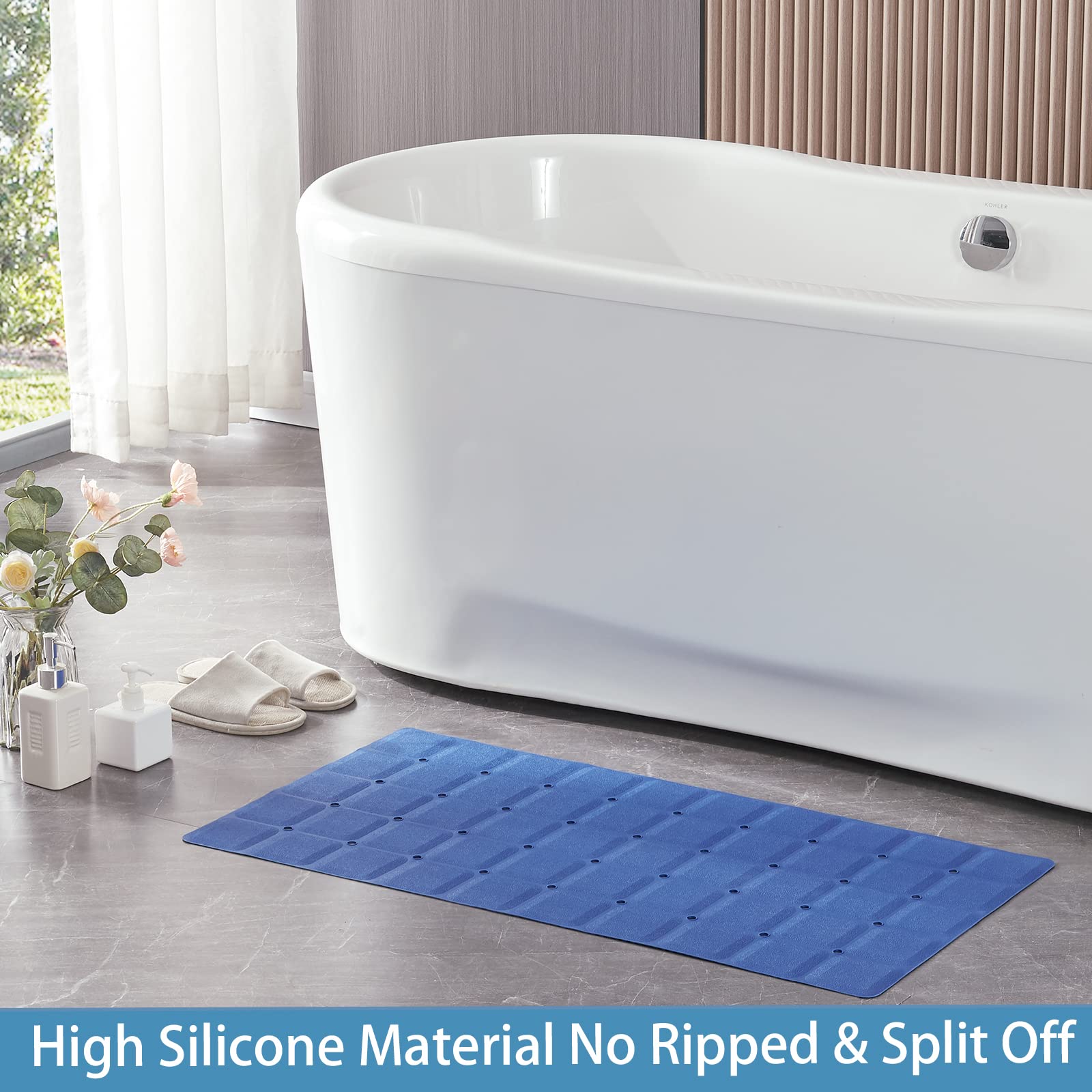 Foldable Silicone Bathtub Mat